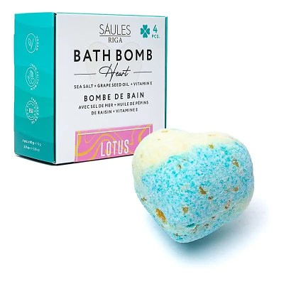 Lotus Bath Bomb Heart